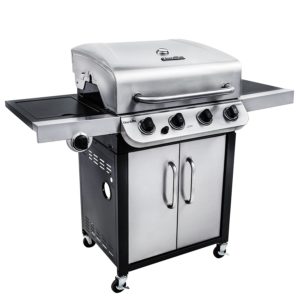 Best Gifts for Him Father's Day, Birthday, Christmas, Valentines 2018 2019 - Char-Broil Performance 475 4-Burner Cabinet Liquid Propane Gas Grill- Stainless