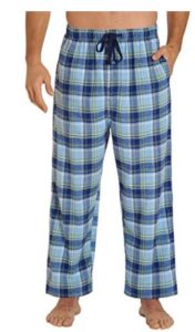 Everdream Sleepwear Mens Flannel Pajama Pants Long 100% Cotton PJ Bottoms