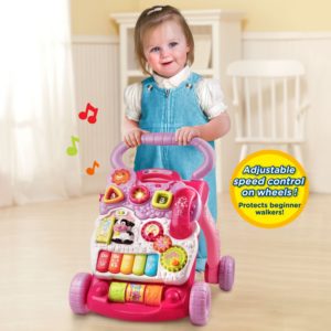 gift ideas for girls - VTech Sit-to-Stand Learning Walker - Pink