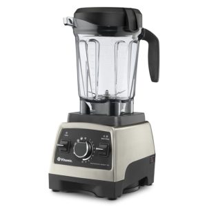 Vitamix Pro Series 750 Brushed Stainless Finish with 64 oz Container and Cookbook Heritage
